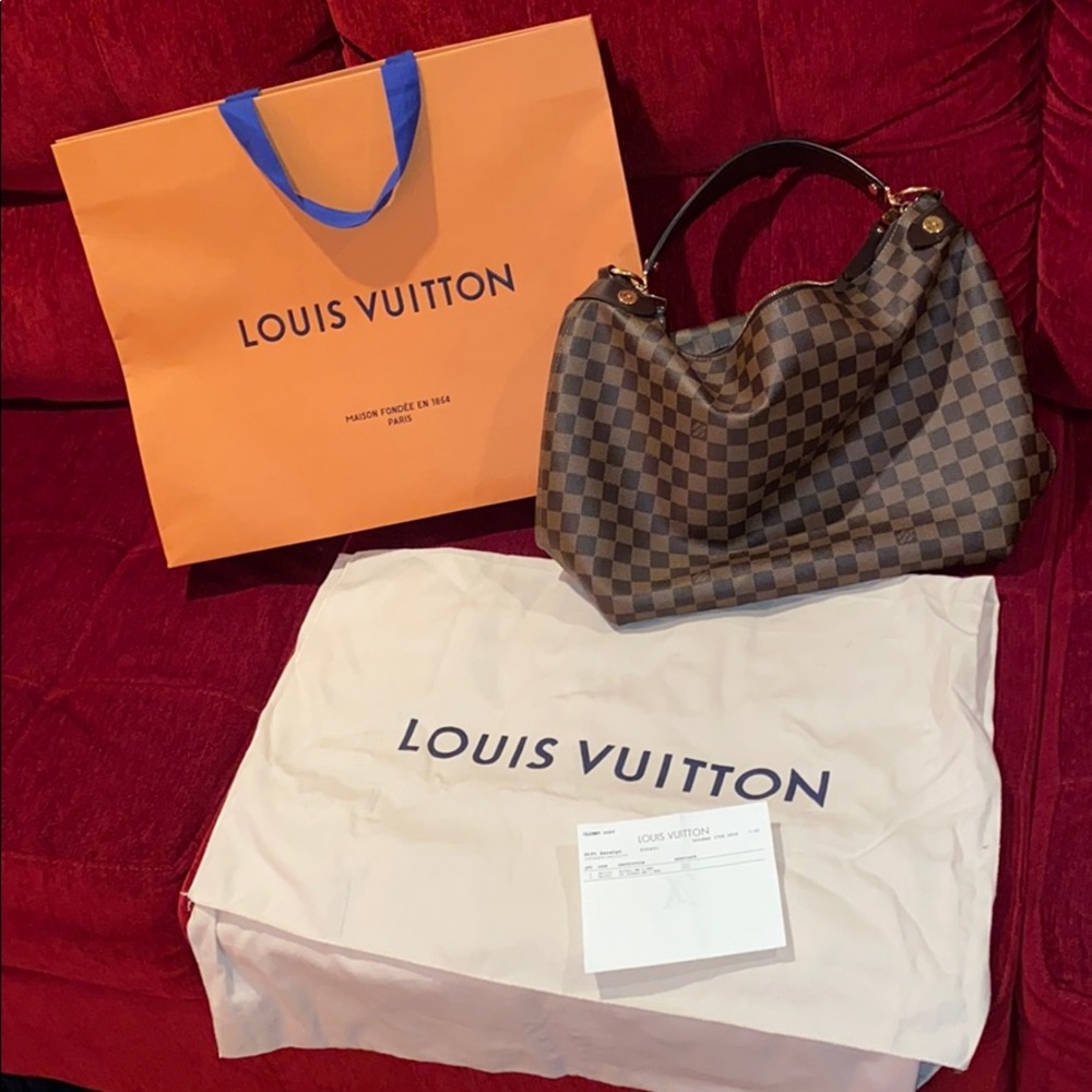 LOUIS VUITTON DUOMO HOBO BAG, GUARANTEED AUTHENTIC